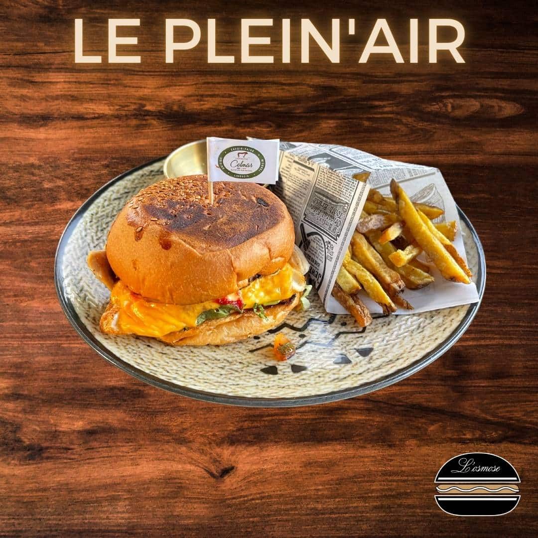 burger plein air